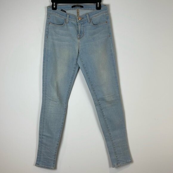 J Brand Jeans Super Skinny in Light Even Tide Size 27 - Picture 2 of 11